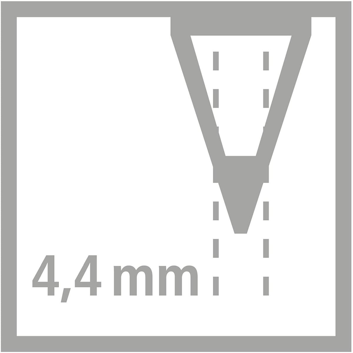 Colori a matita stabilo premium carbothello scatola in metallo 12 pz