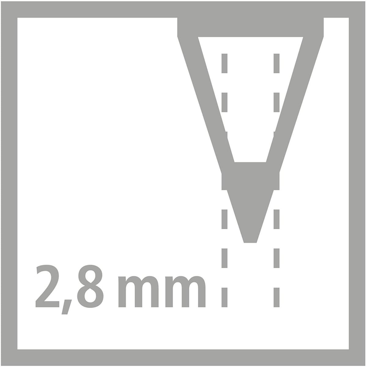 Stabilo aquacolor - scatola in metallo da 36 - colori assortiti