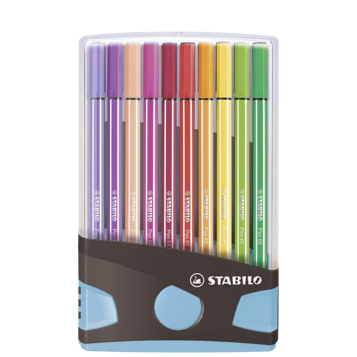 Stabilo pen 68 colorparade astuccio da 20 colori assortiti
