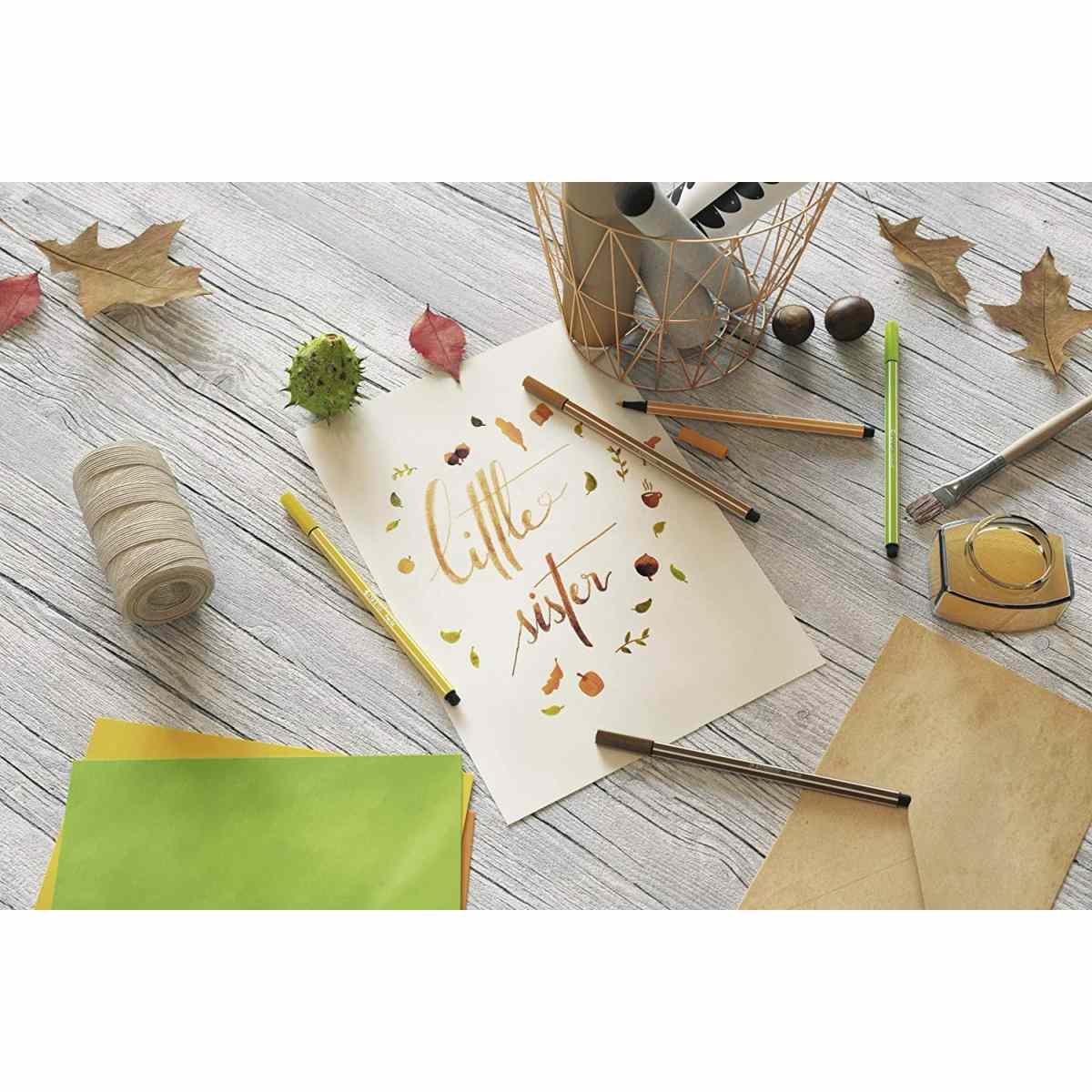 Stabilo pen 68 colorparade astuccio da 20 colori assortiti