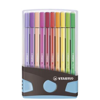 Stabilo pen 68 colorparade astuccio da 20 colori assortiti