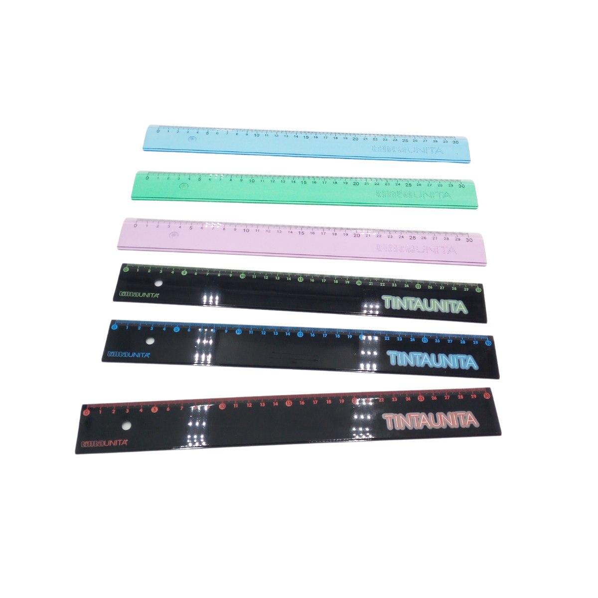 Tinta unita riga 30 cm