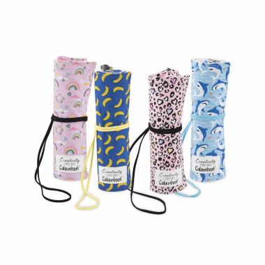 Colourbook rotolo portapenne creativity