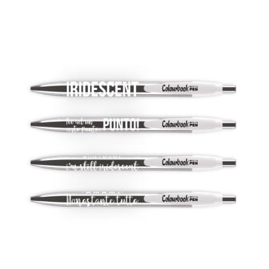 Colourbook penna  a scatto iridiscente