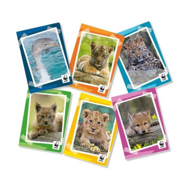 Maxi quaderno a4 100 gr wwf