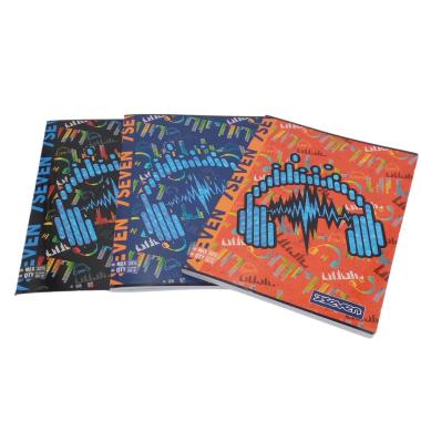 Maxi quaderno a4 96/100 seven music brighting