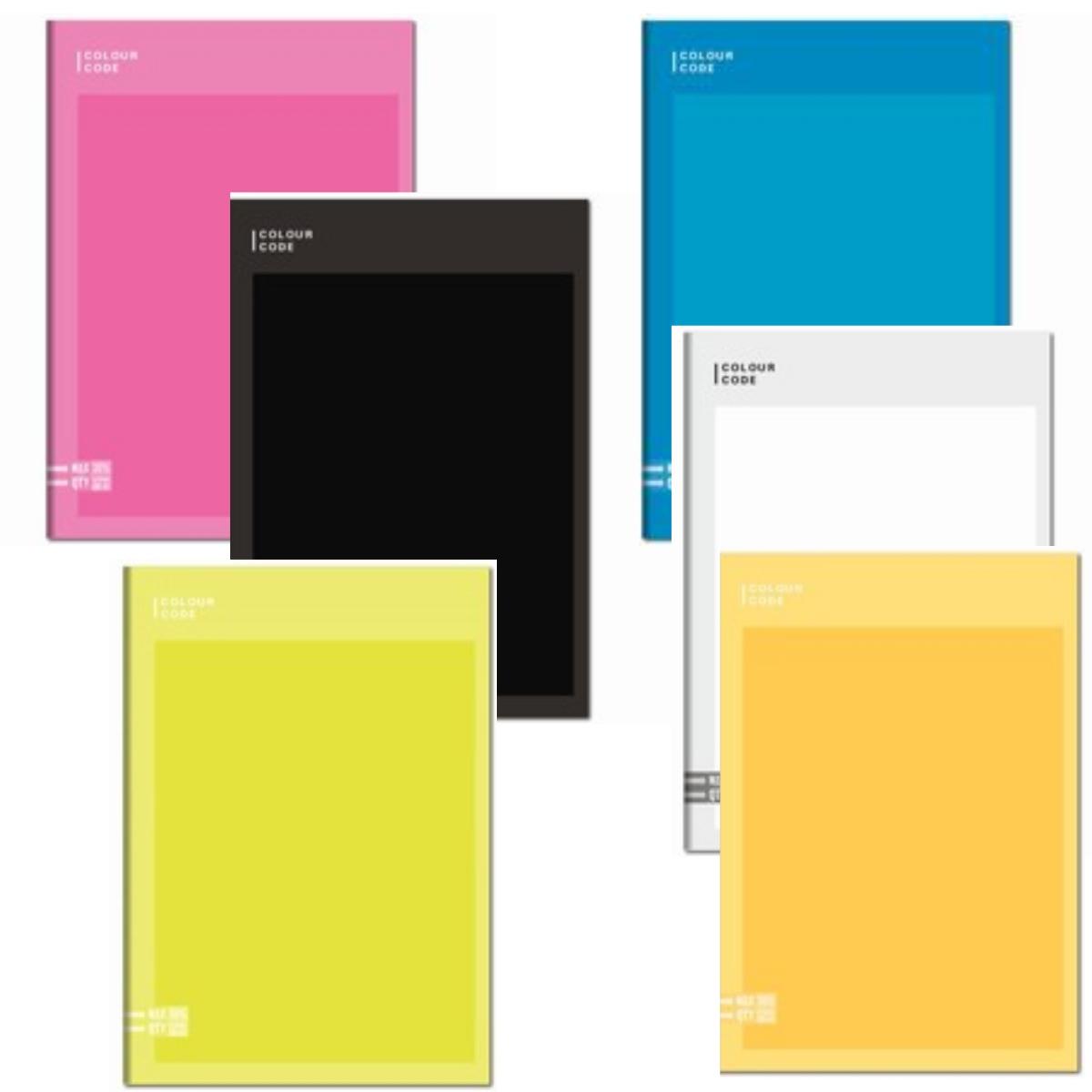 Maxi quaderno a4 96/100 colour code