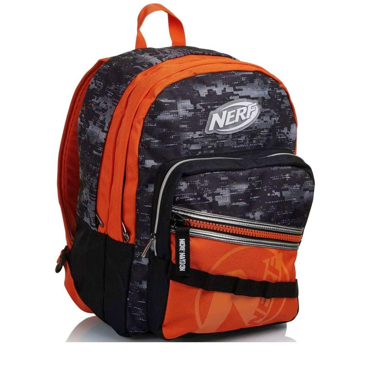 Zaino doppio scomparto nerf united blue deep