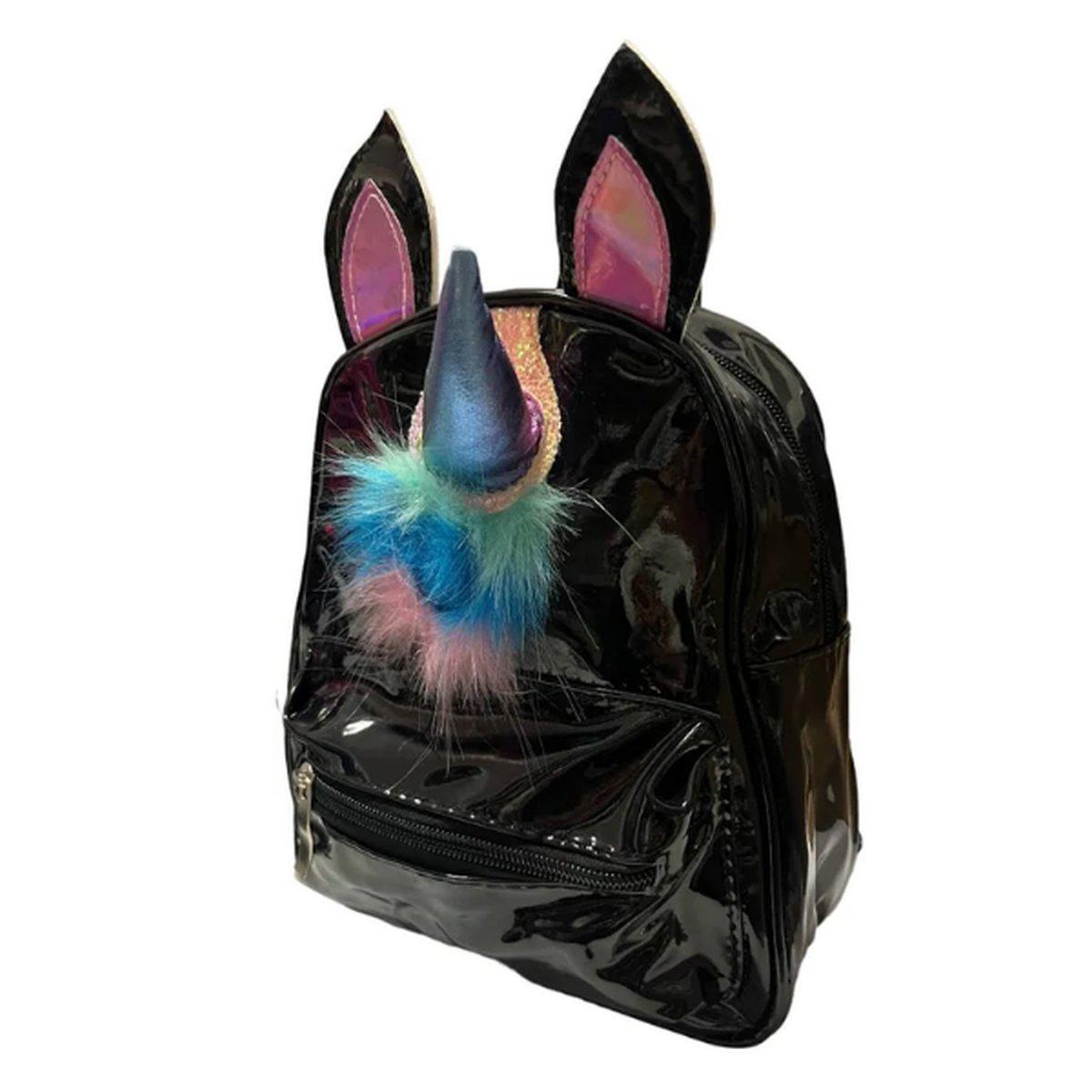 Zainetto in pvc iridiscente  unicorno