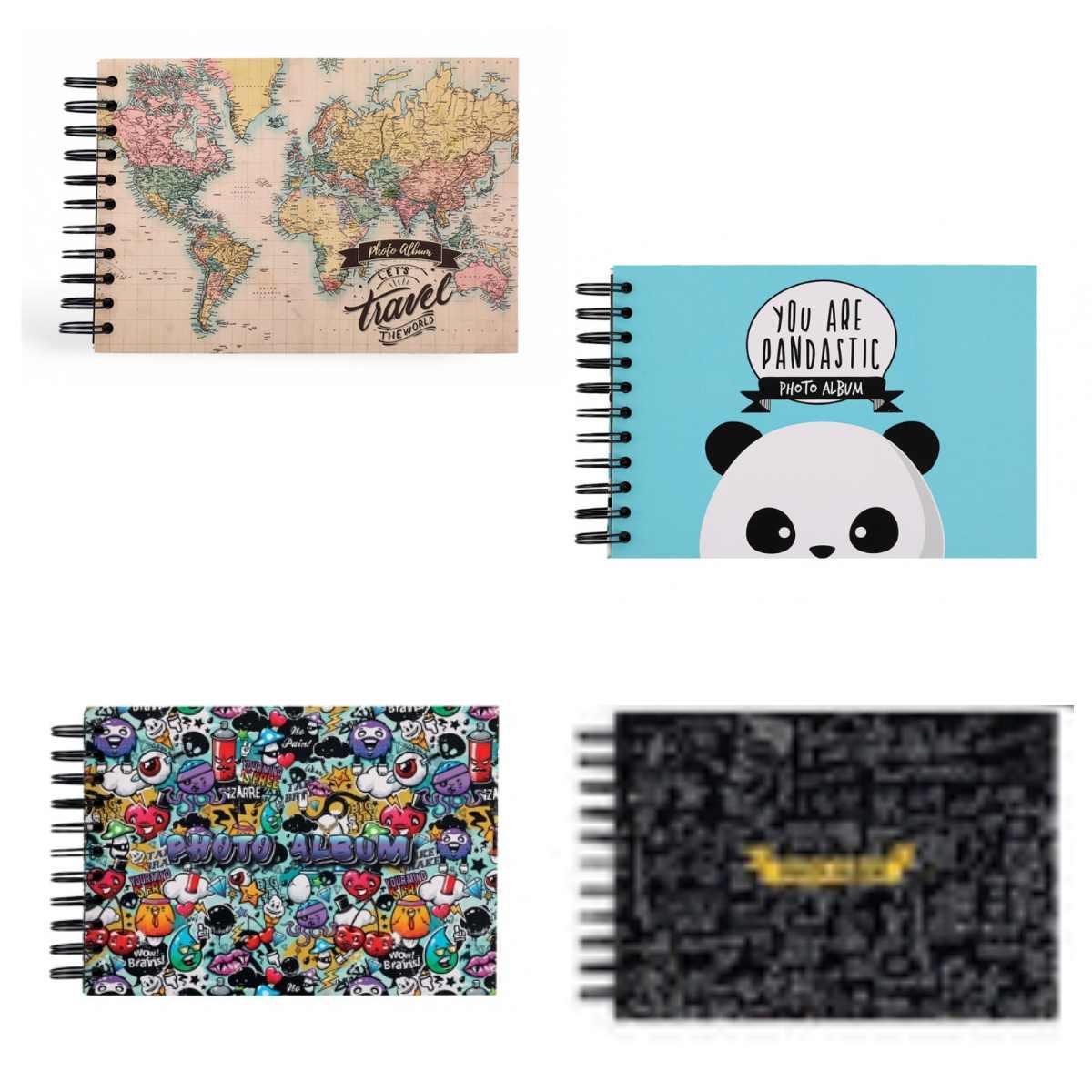 Album portafoto spiralato