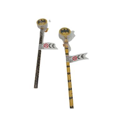 Matita con gomma sul top batman