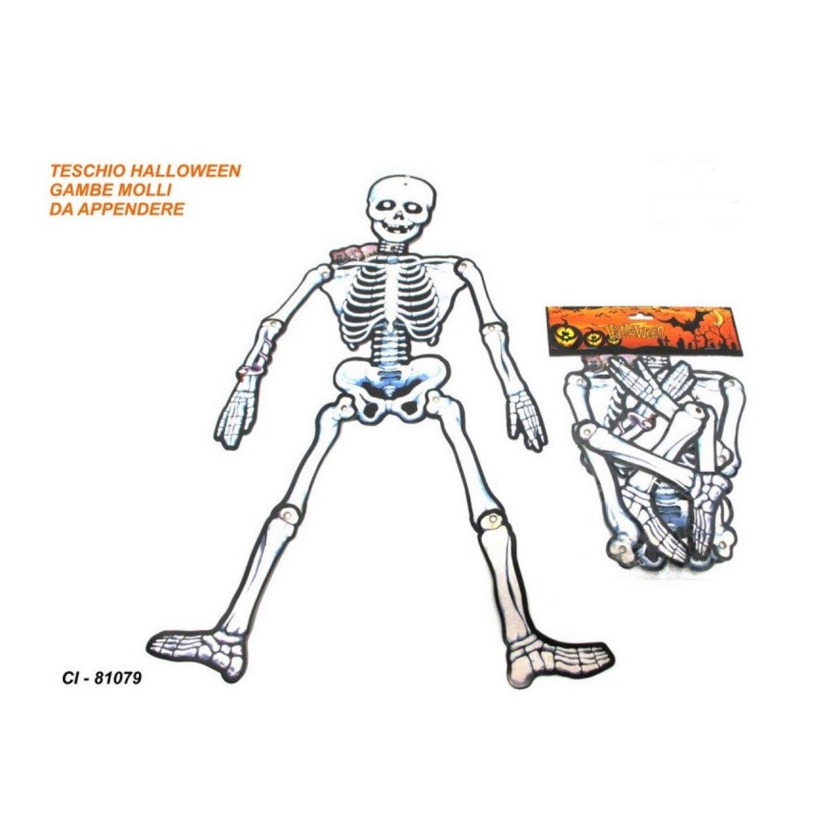 Teschio gambe molli  da  appendere