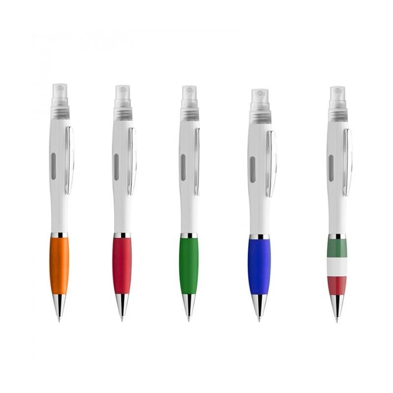 Penna a sfera con trattamento antibatterico a spray