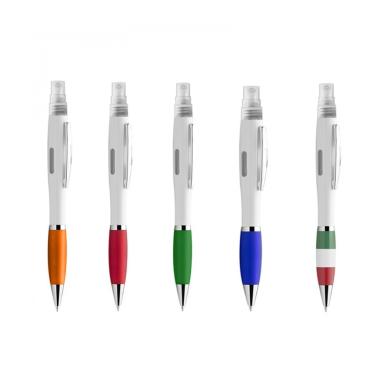 Penna a sfera con trattamento antibatterico a spray