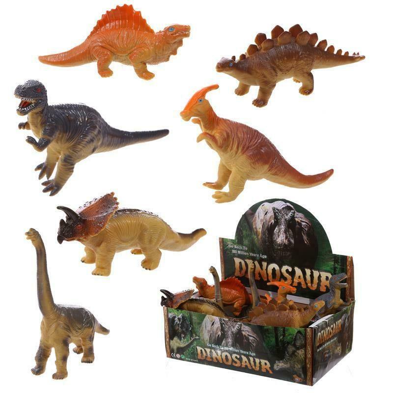 Dinasauri morbidi da schiacciare assortiti