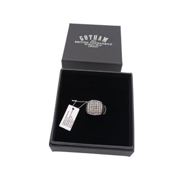 Anello uomo silver straw in box