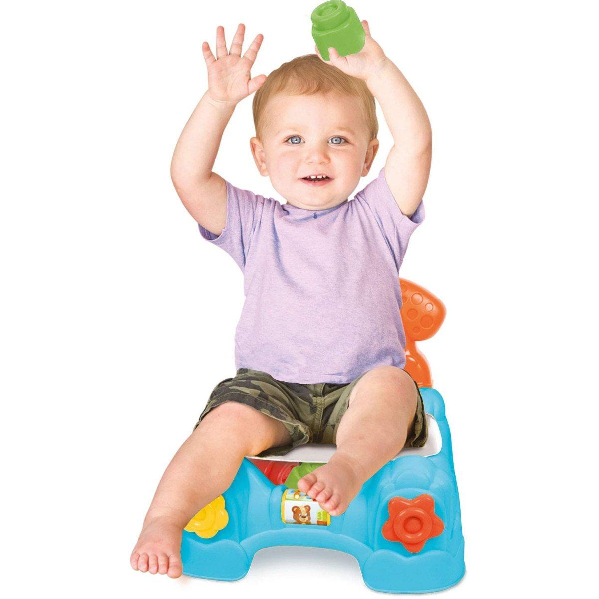 Clemmy poltroncina porta mattoncini