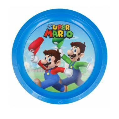 Piatto piano plastica supermario