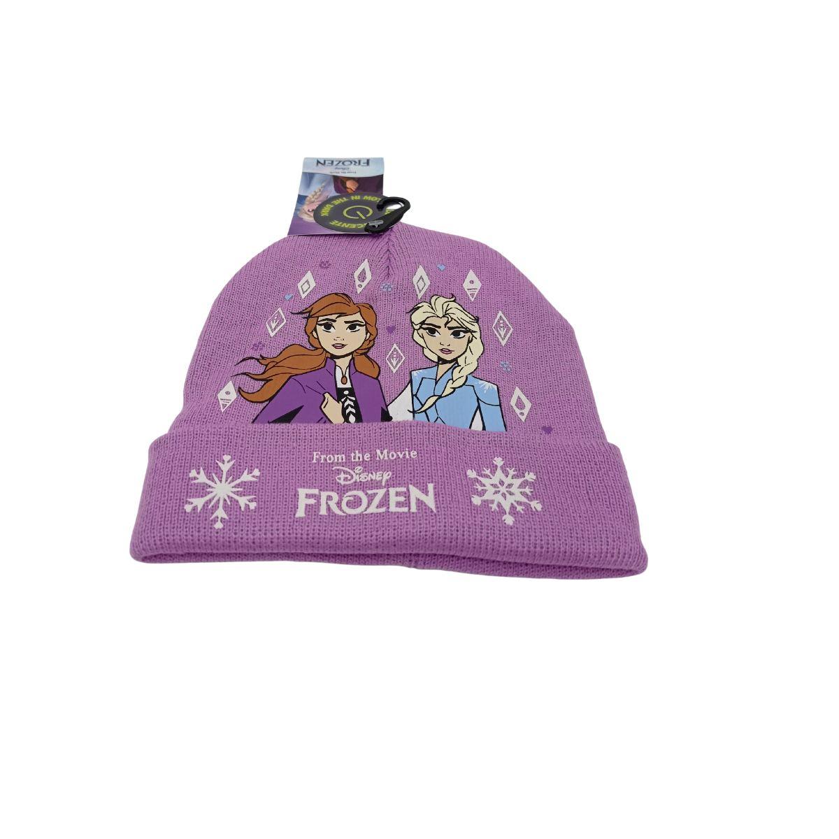 Cappello con risvolto frozen