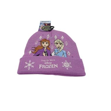 Cappello con risvolto frozen