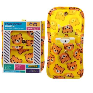 Porta mascherina e porta igienizzante puckator (mascherina e igienizzante non inclusi)