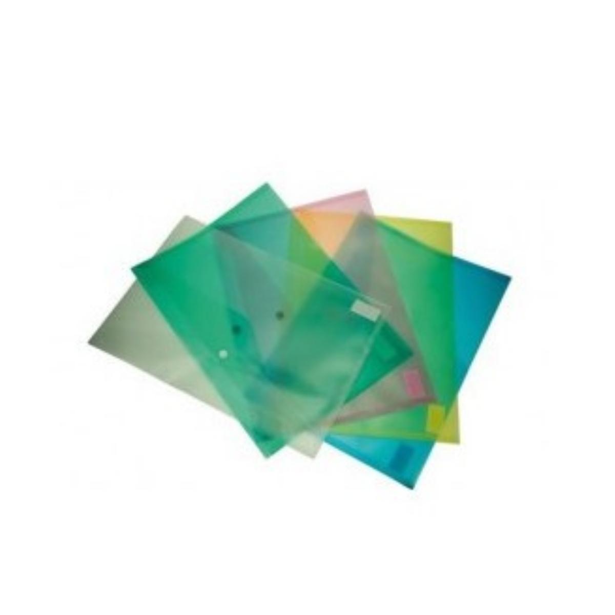 Buste pvc con bottone a7