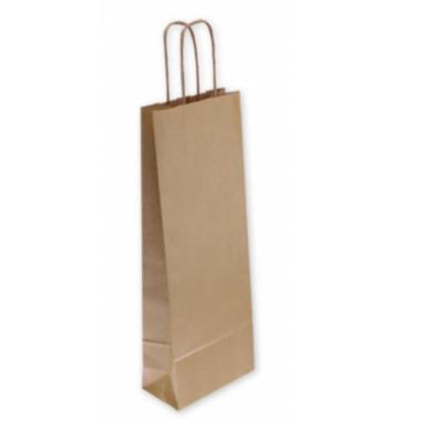 Busta in carta avana  portabottiglia