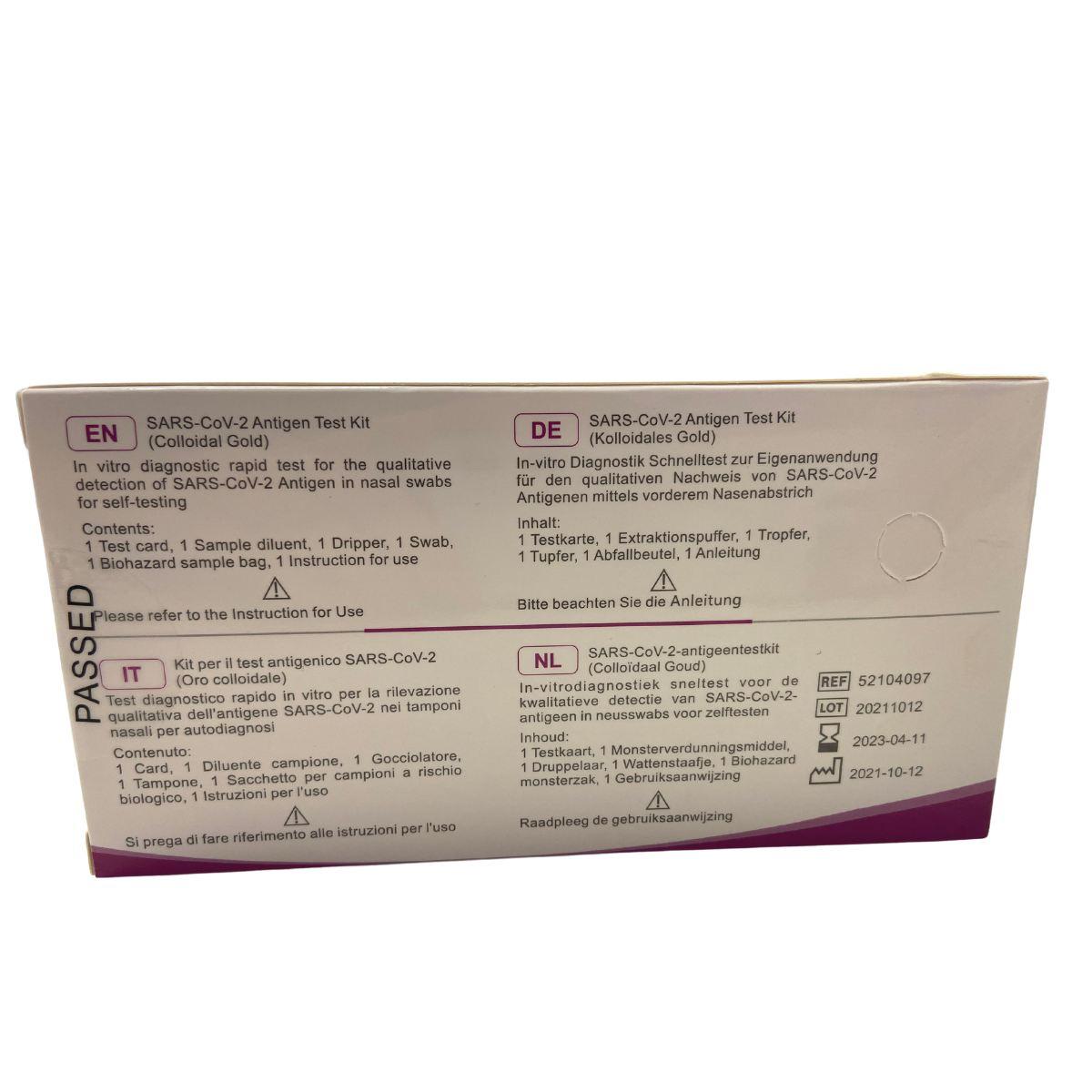 Test antigenico fai da te conf. 1 pz