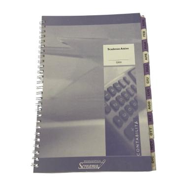 Scadenziario 12 mesi a5 spiralato