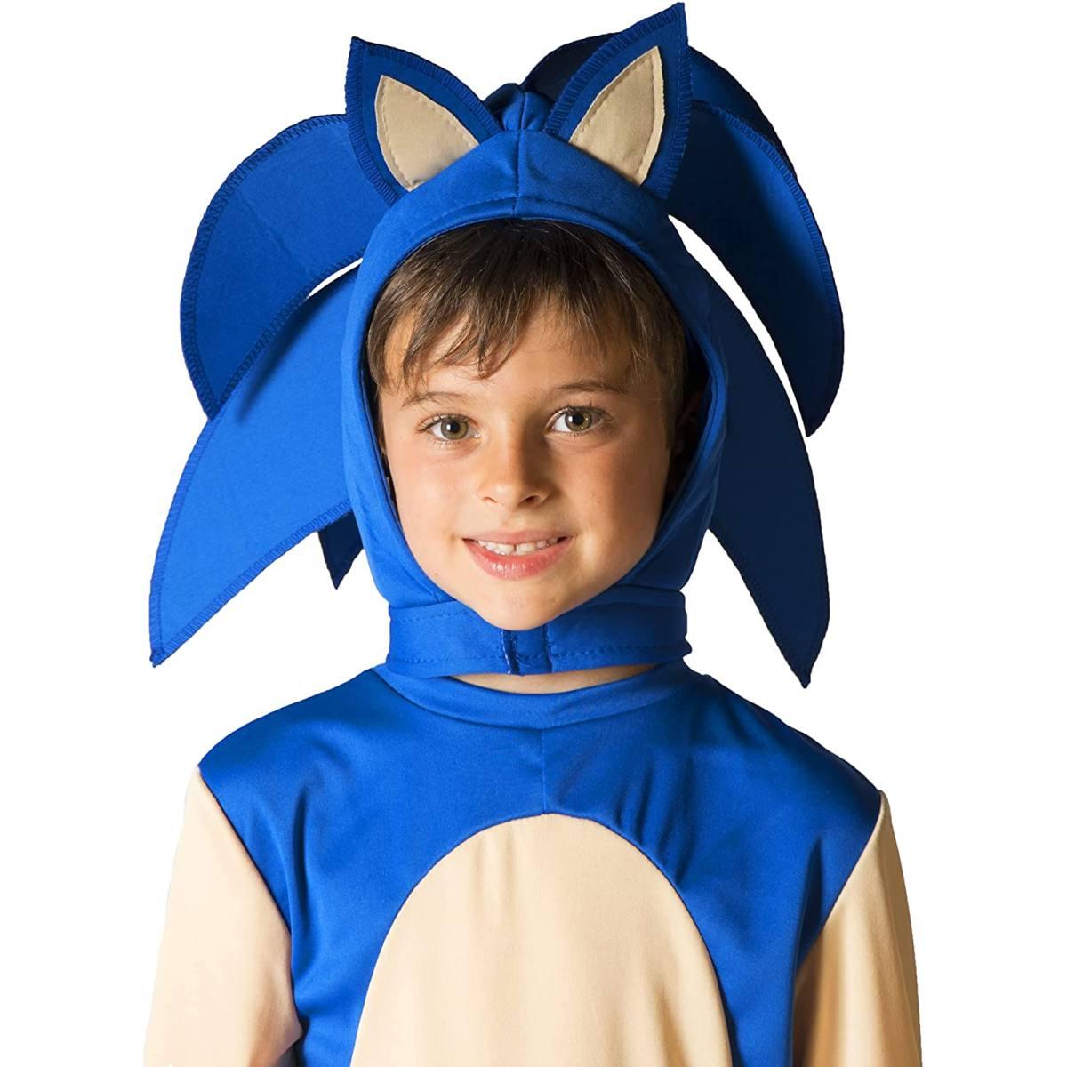 Costume sonic 8/10 anni