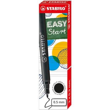 Ricambio refill stabilo easy original nero 3pz