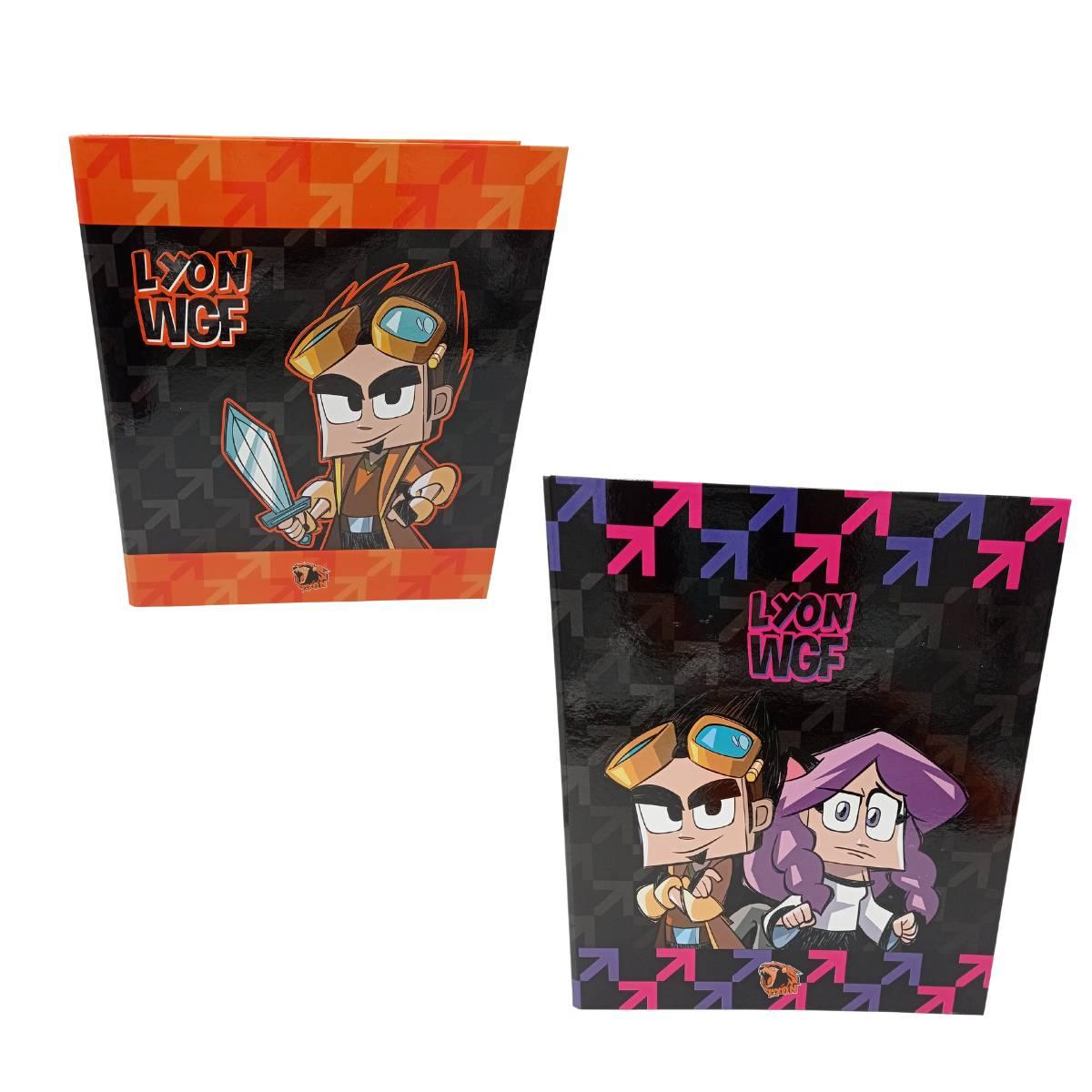 Copertina con anelli maxi extra 30 mm lyon gamer