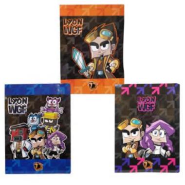 Maxi quaderno lyon gamer