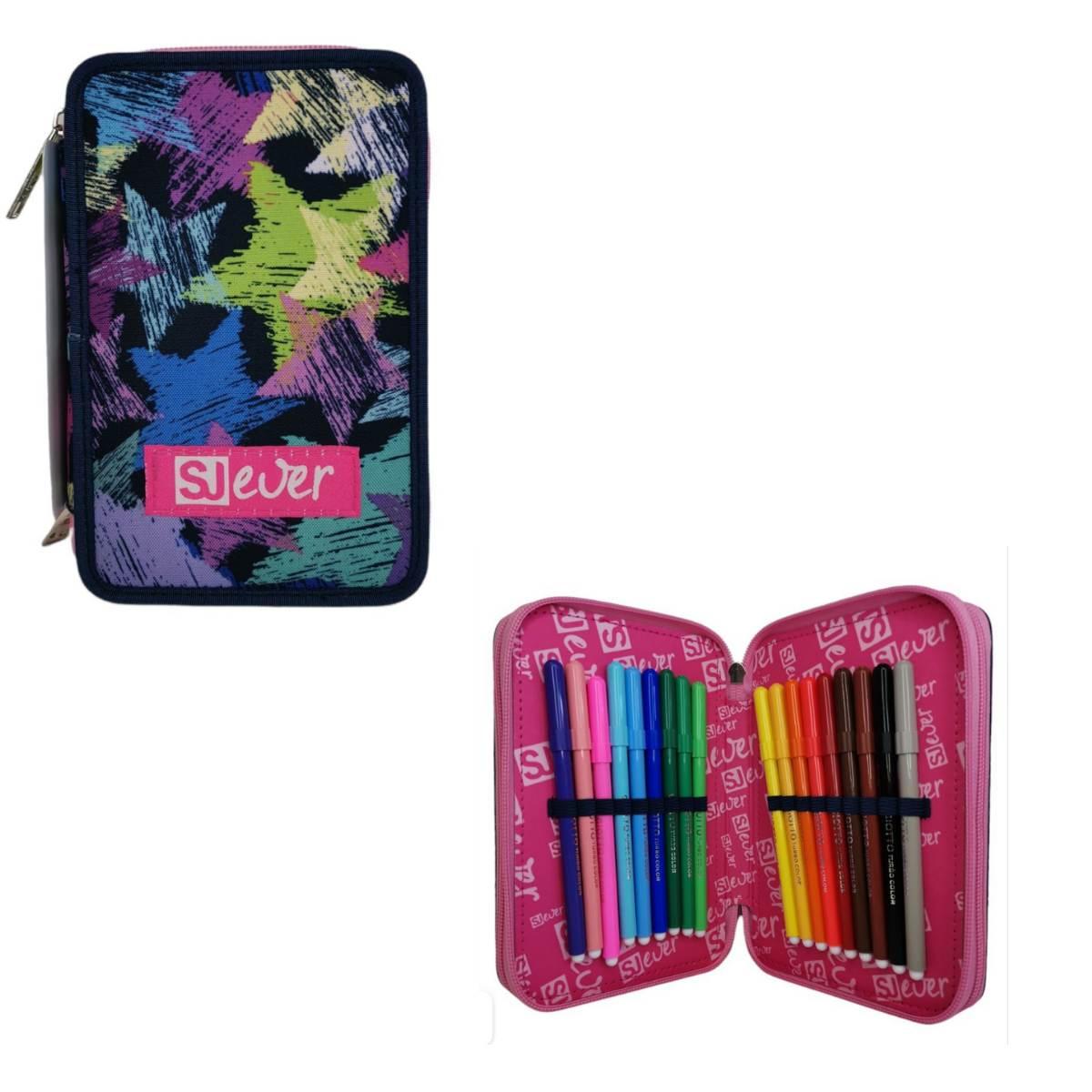 Astuccio 3 zip sj gang sj ever starry girl
