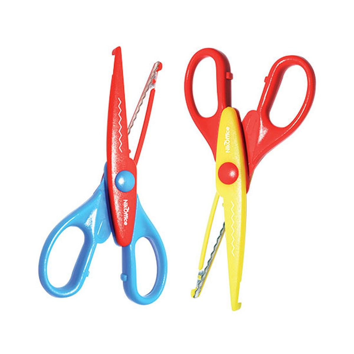 Forbici cm 17 per collage zig zag