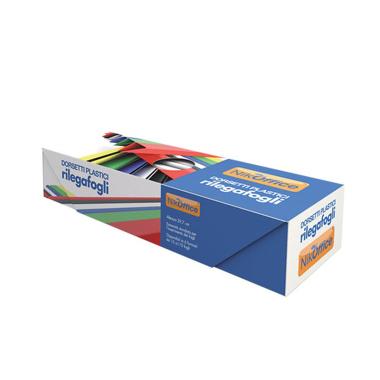 Dorsetti plastici rilega fogli 3 mm