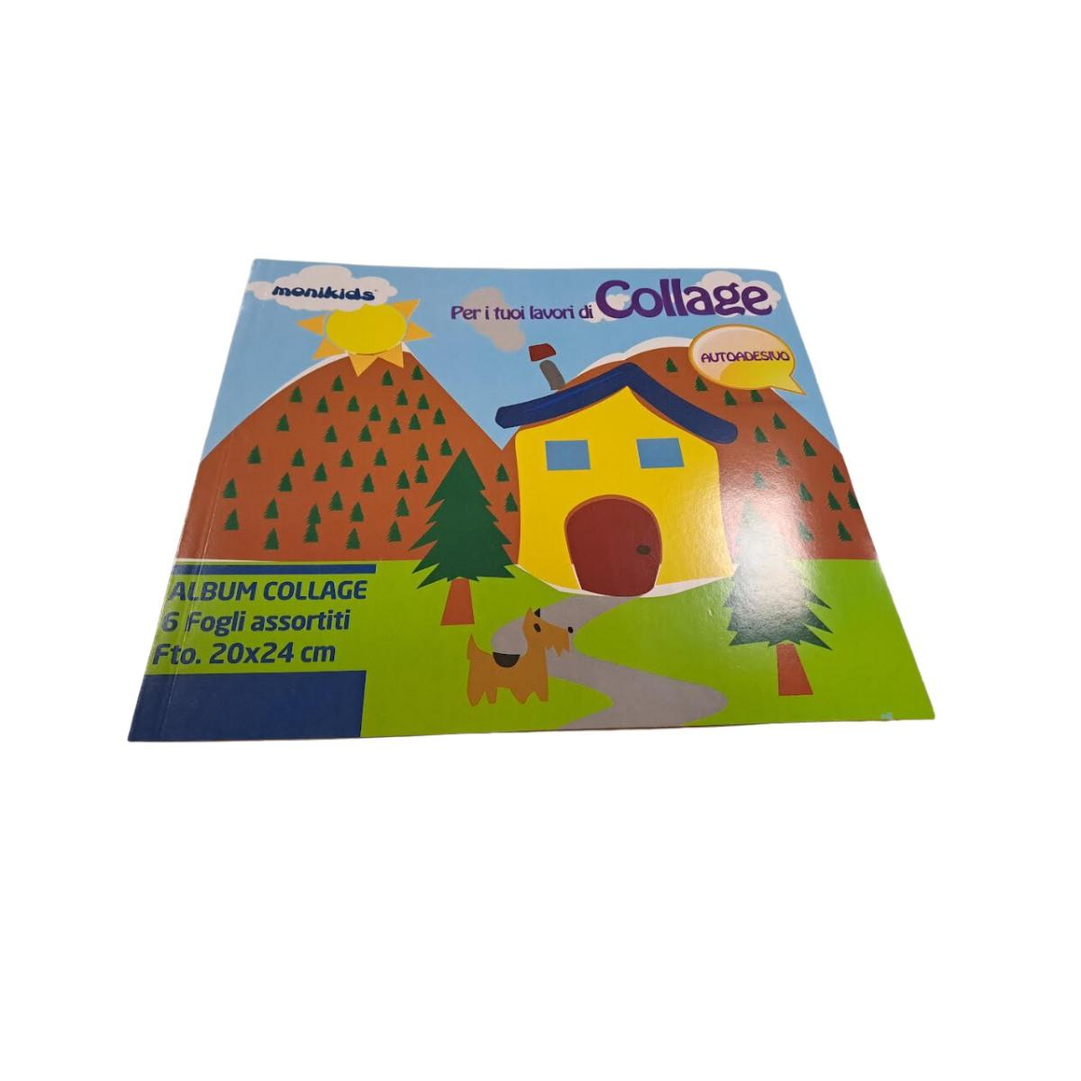 Album collage adesivo 20x24 6 fogli