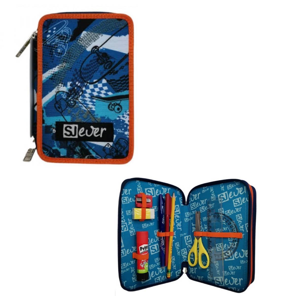 Astuccio 3 zip  sj gang ever skate boy