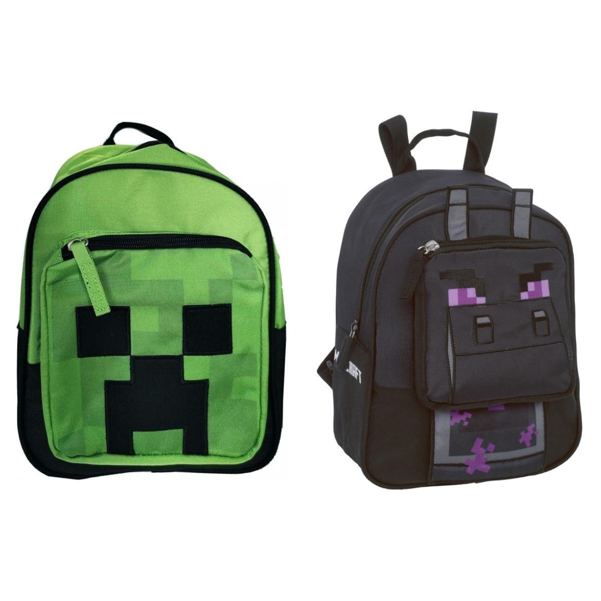 Mini zaino minecraft  creeper/dragon