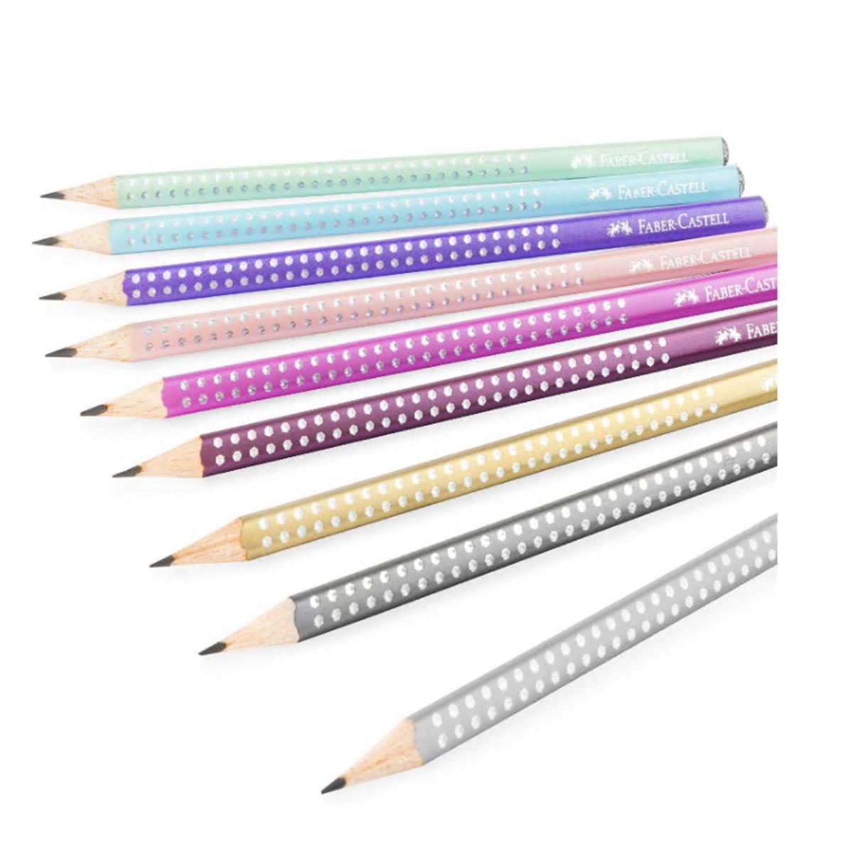 MATITA SPARKLE B CON GRIP GLITTERATO<br />