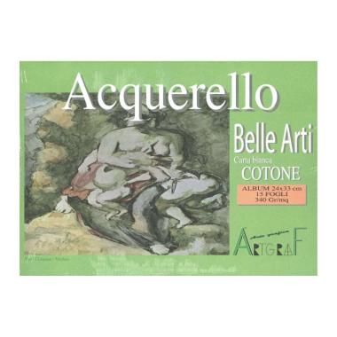 Artgraf album acquarello 24x33 cm fg 15 con angoli