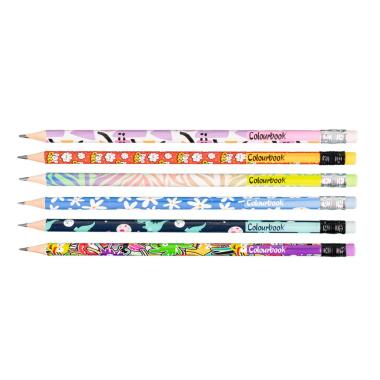 Matita matta con topper gomma