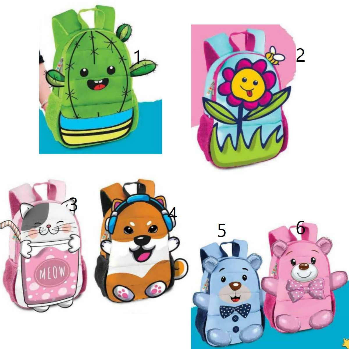 Zainetto asilo 3d  kids young people