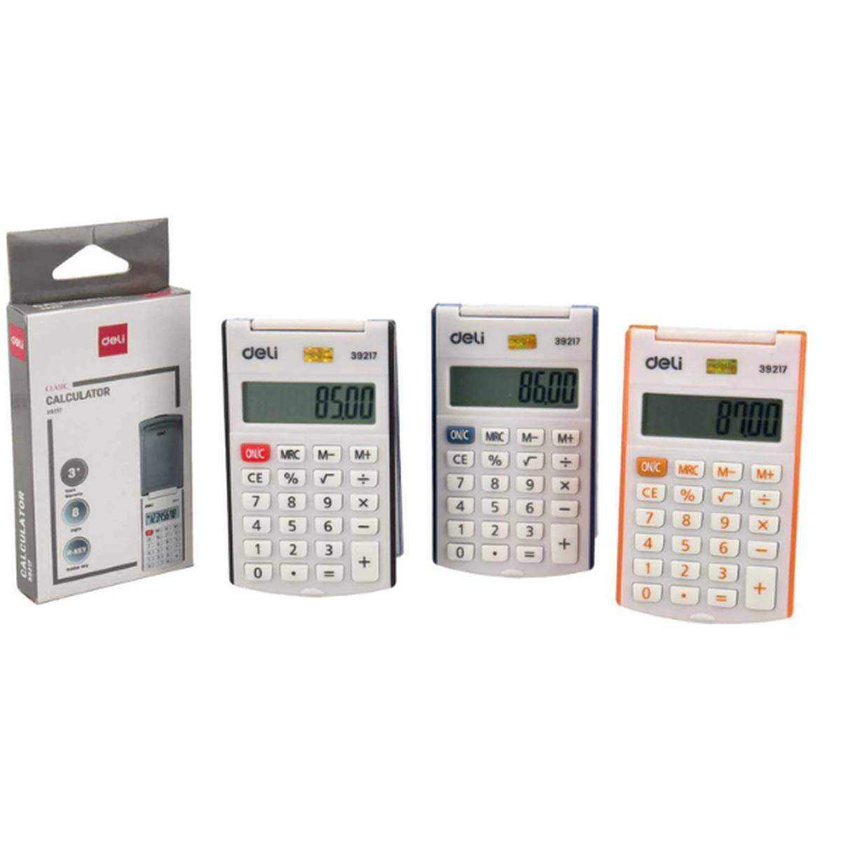 Calcolatrice tascabile 8 cifre deli