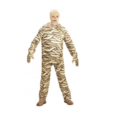 VESTITO MUMMIA CON CASACCA, PANTALONI, MASCHERA WIDMANN - TAGLIA S<br />