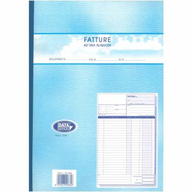 Fattura ad una aliquota formato a4