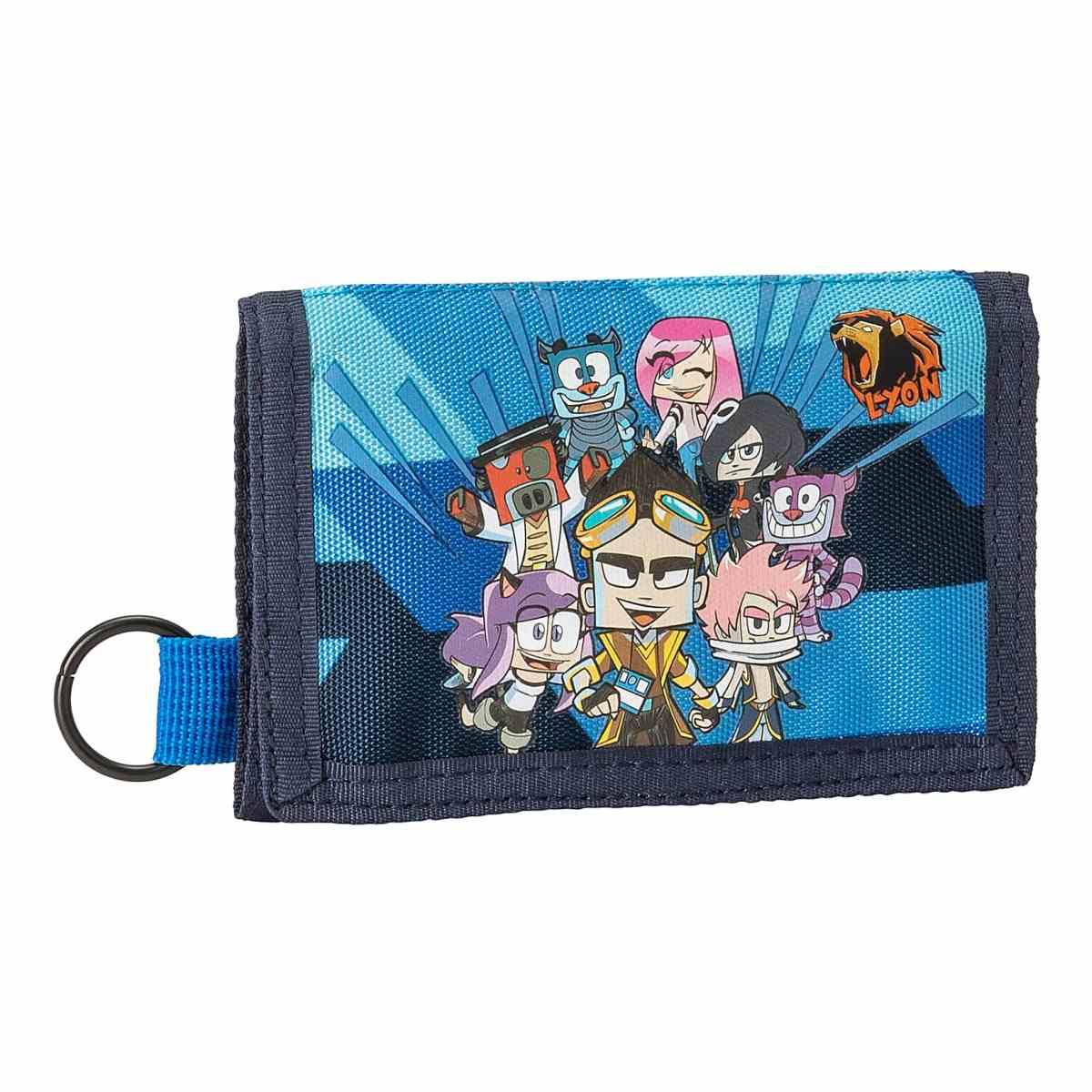 PORTAFOGLIO TRE ANTE LYON GAMER<br />