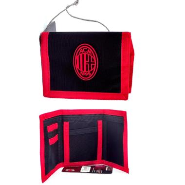 Portafoglio con chiusura a velcro 12x9 milan