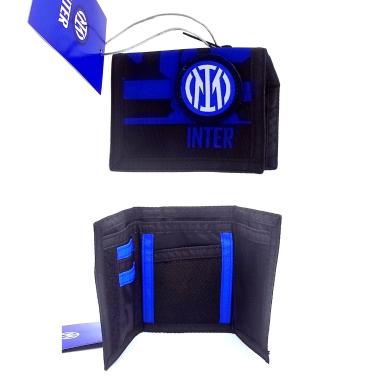 Portafoglio con chiusura a velcro 12x9 inter