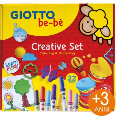 Set coloring & modelling creative giotto be-be' fila